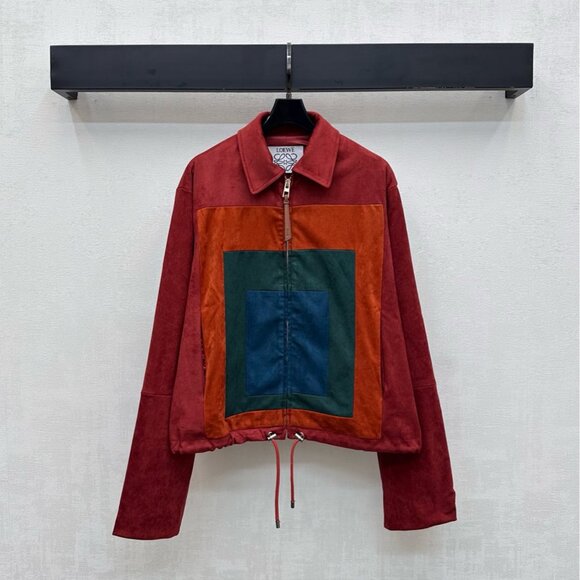 Loewe Brown Suede Balloon Shirt Jacket - Picture 4 of 12